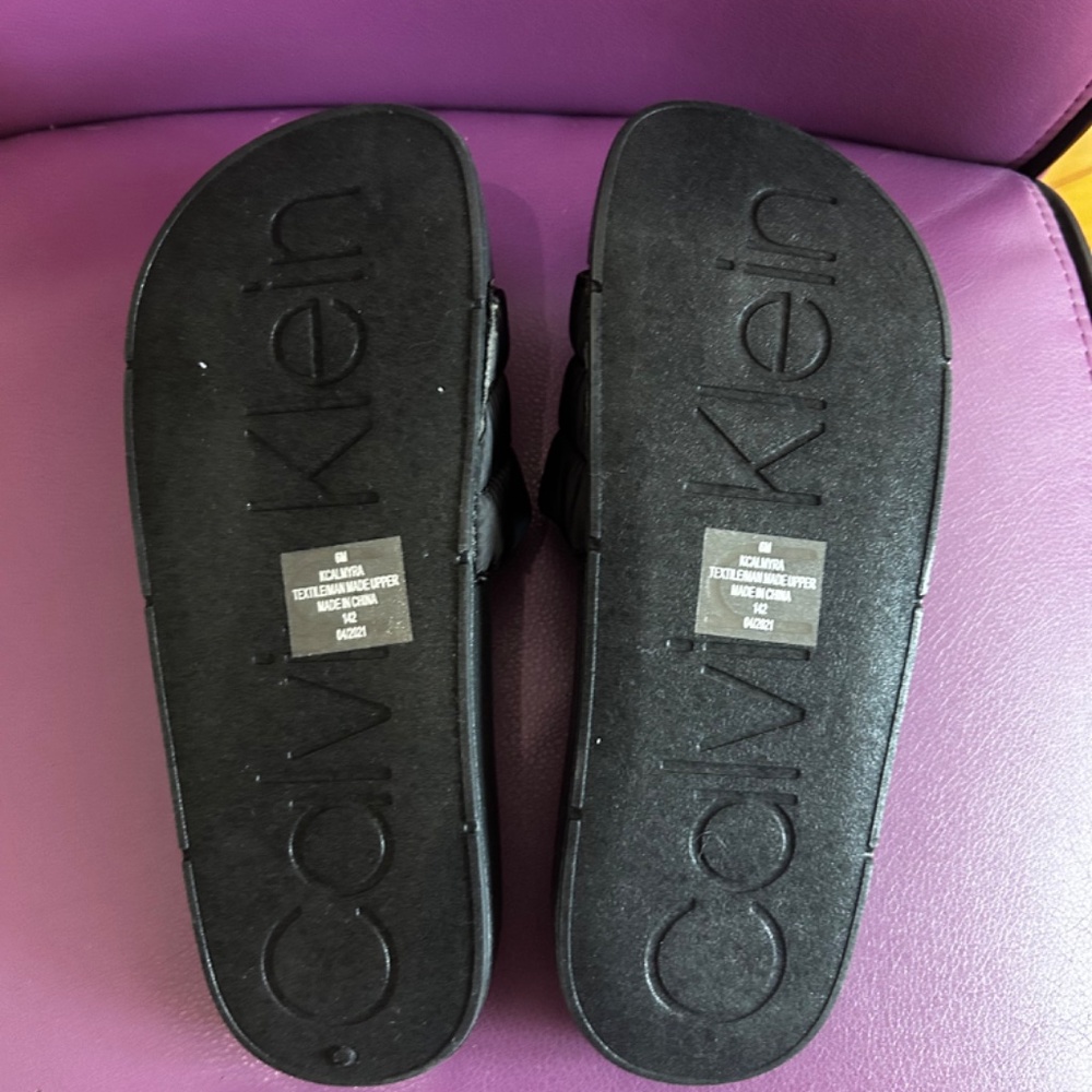 Never Worn - Calvin Klein Slides - image 2